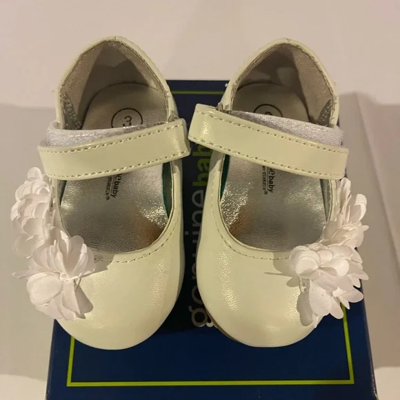 Infant Girl's Genuine Baby from OshKosh™ Adora Ballet White Size 3M - Picture 5 of 7